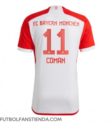 Bayern Munich Kingsley Coman #11 Primera Equipación 2023-24 Manga Corta